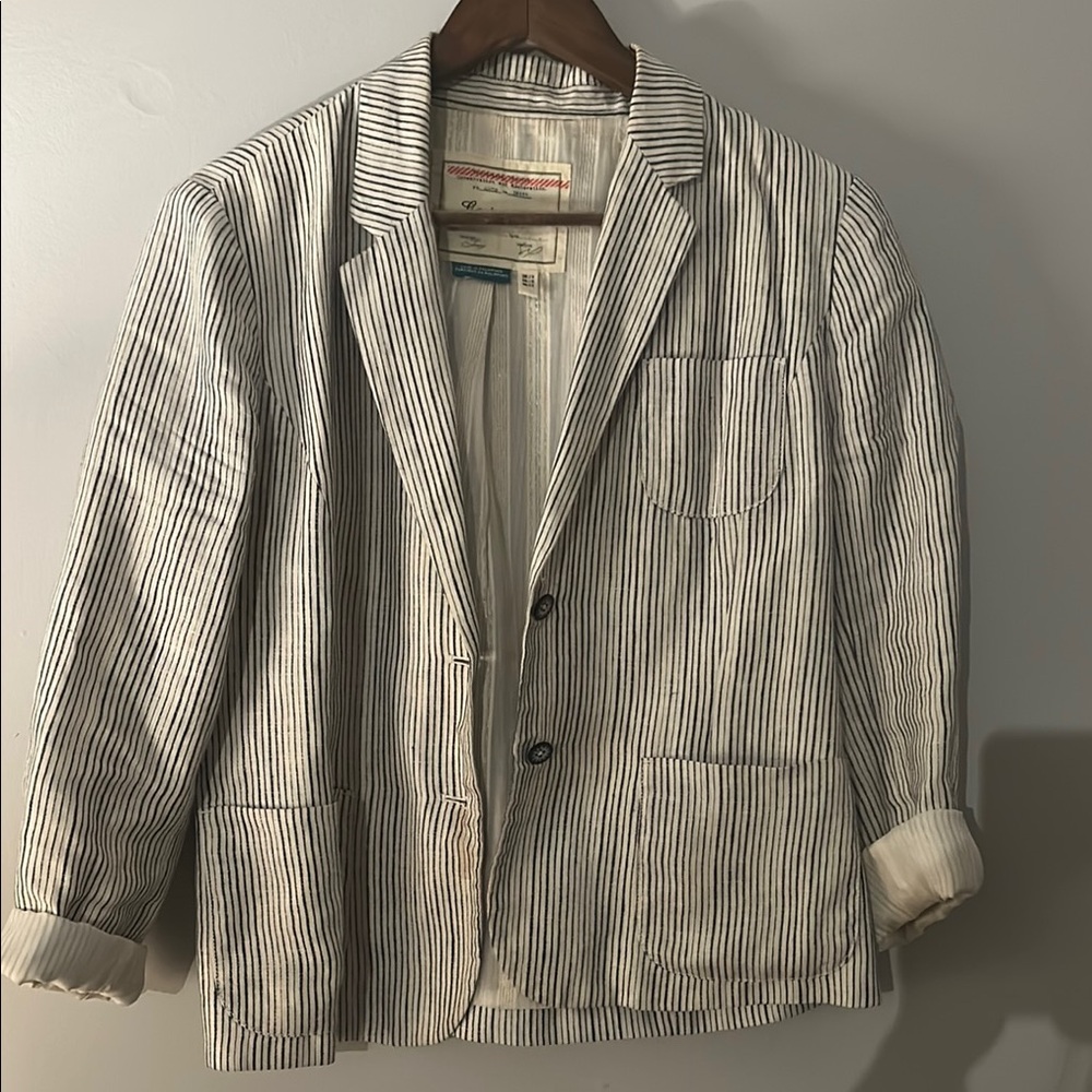 Striped Blazer Jacket